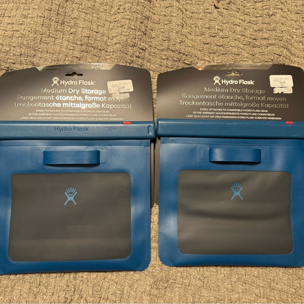 Hydro Flask Blue Dry Storage Bag